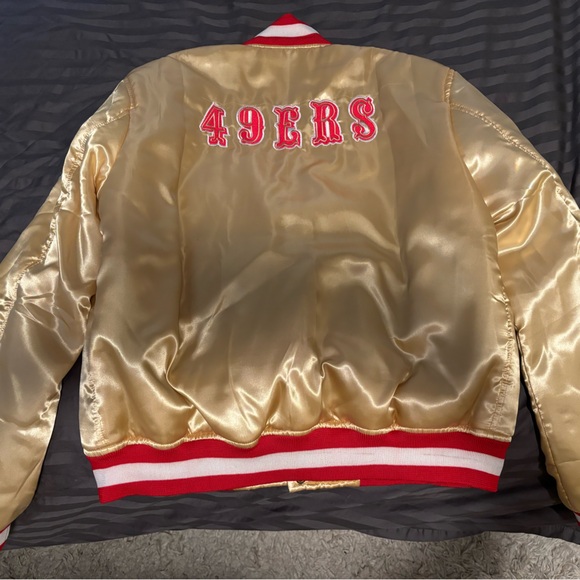 Men’s large replica 49ers starter jacket - Picture 2 of 2